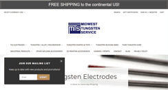 Desktop Screenshot of midwesttungsten.com